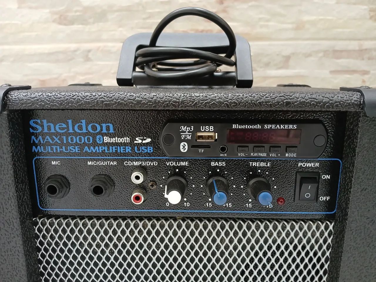 Amplificador Multiuso Sheldon Max1000 com Bluetooth - Foto 2