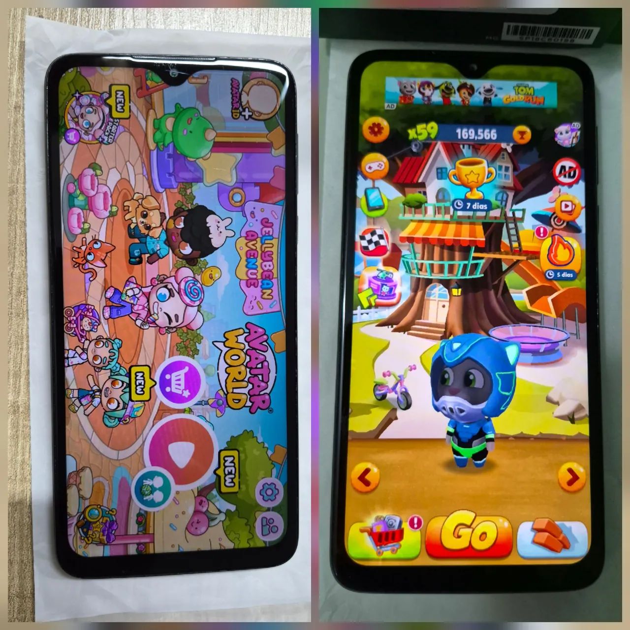 Moto G8 Play na caixa.  - Foto 5