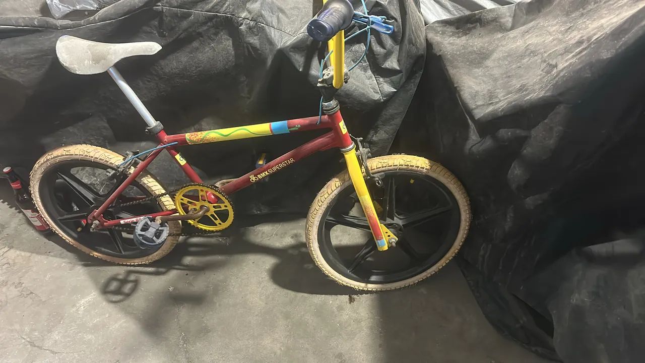 Bicicleta bmx super estar nova 
