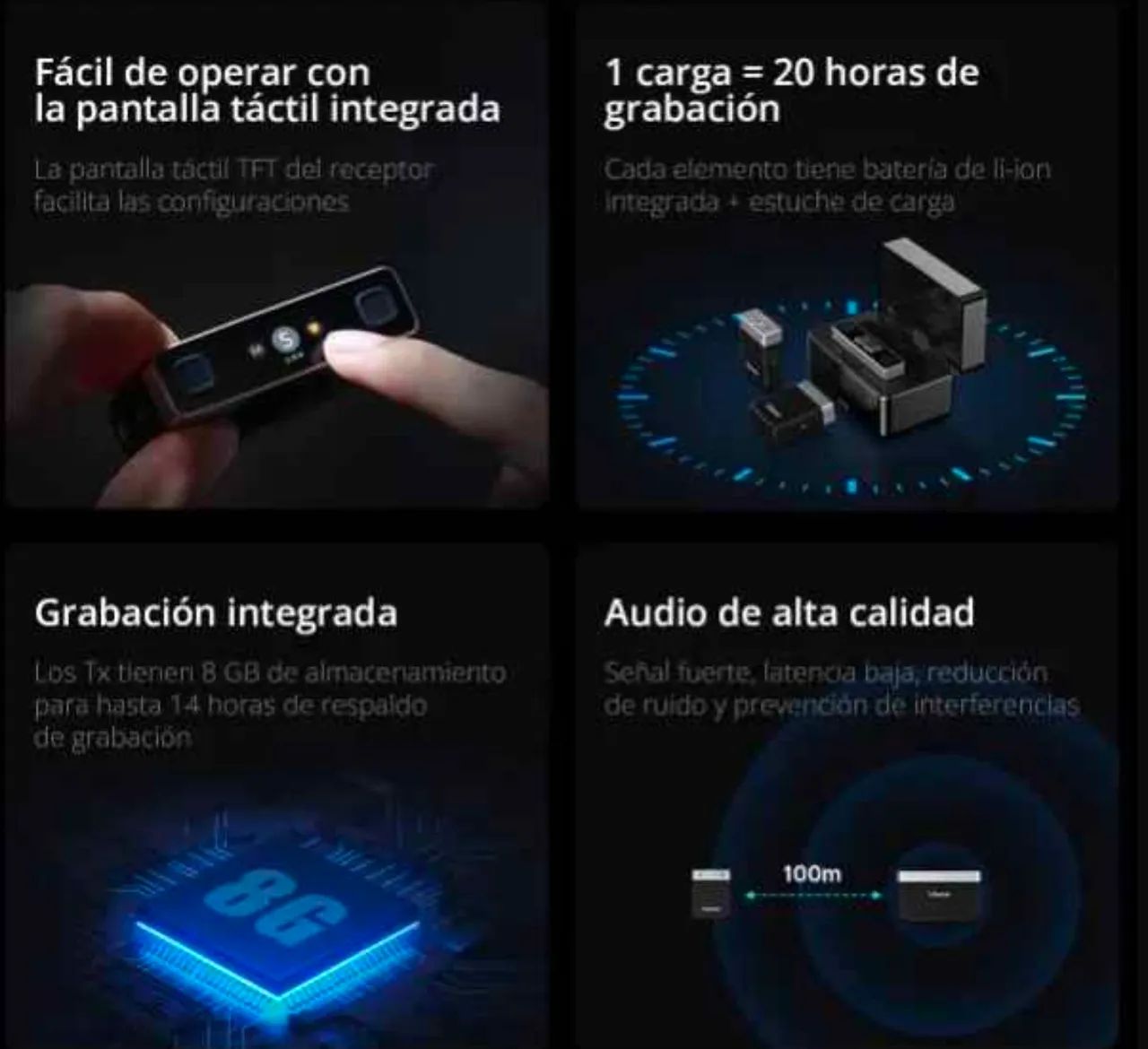 Microfone de Lapela profissional Ulanzi AM18 - Foto 2