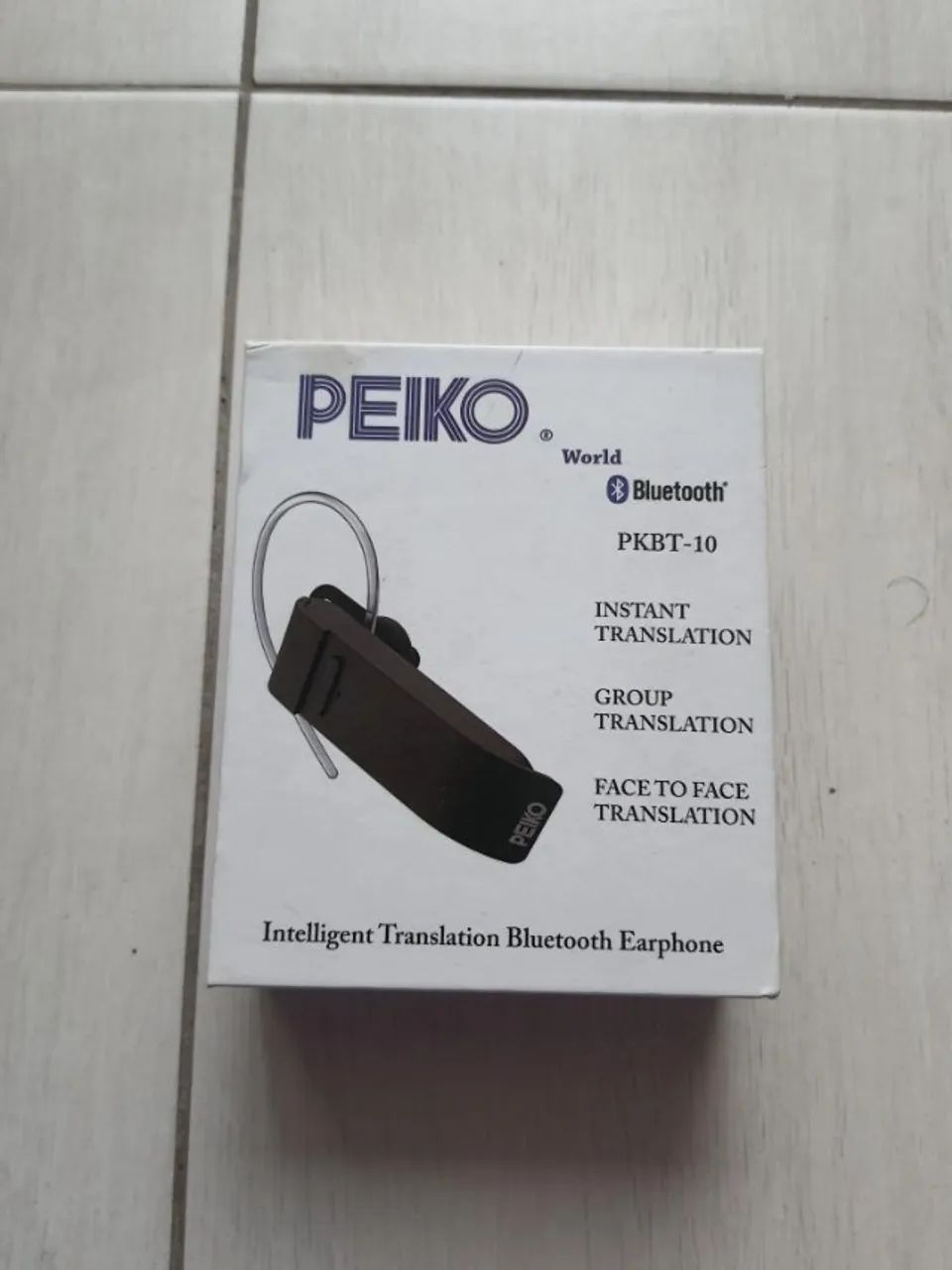 FONE TRADUTOR DE VOZ PEIKO - BLUETOOTH