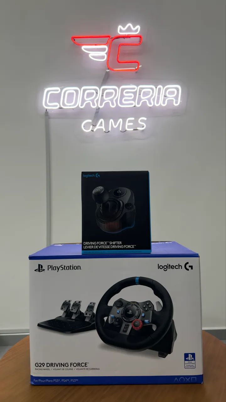 Volante Logitech G29 + Cambio usado