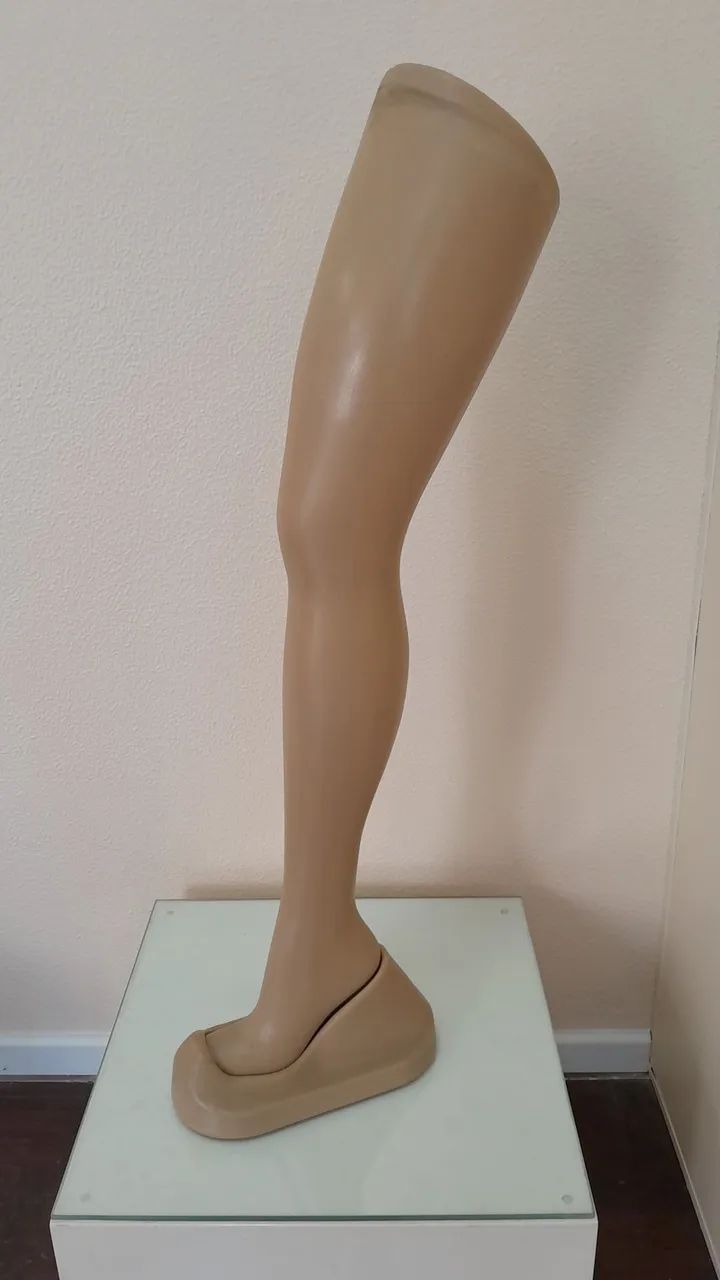 Expositor de meias.