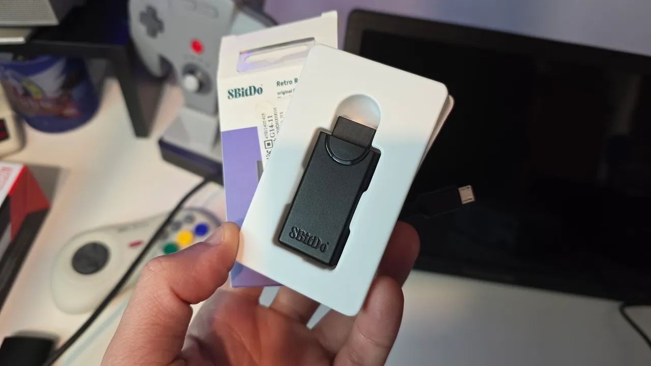 Adaptador Bluetooth 8BitDo para Mega Drive Sega Genesis