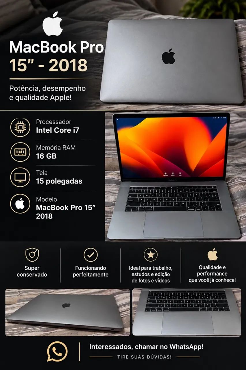 MacBook Pro 2018 - Foto 3