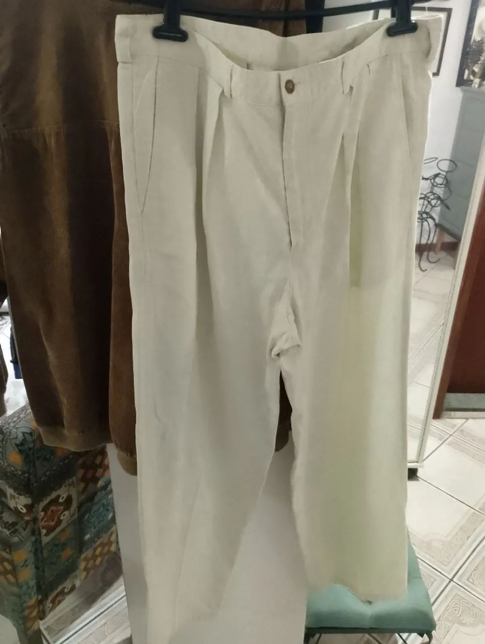 Calça masculina de sarja polo play 46