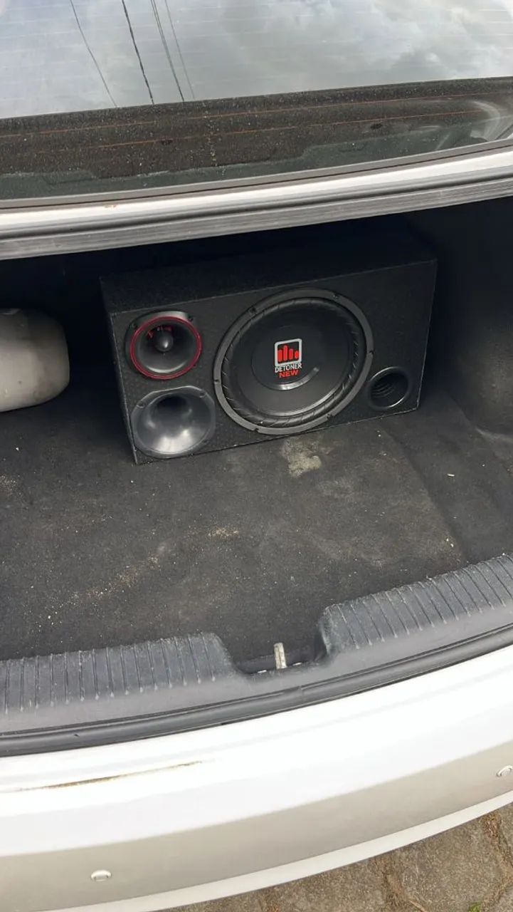 Caixa trio automotiva 