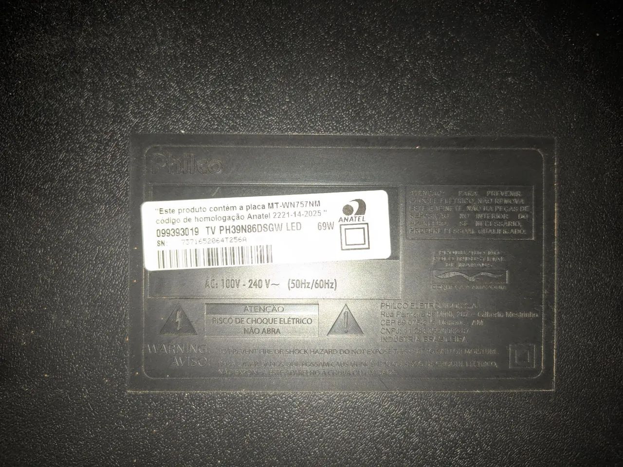 Tv Philco 39 polegadas + controles + fire stick - Foto 4