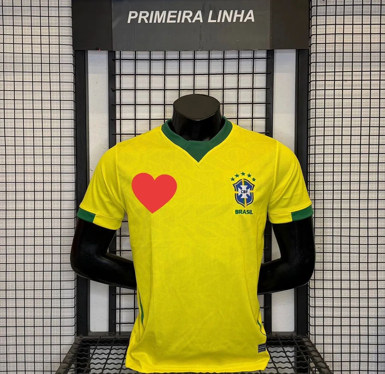 Camisa verde amarela  - Foto 4