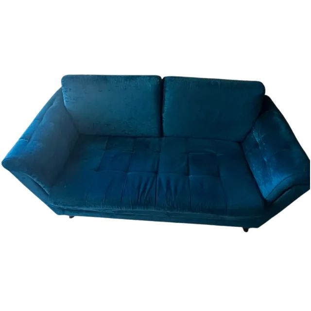Sofá Azul de 3 lugares  - Foto 4