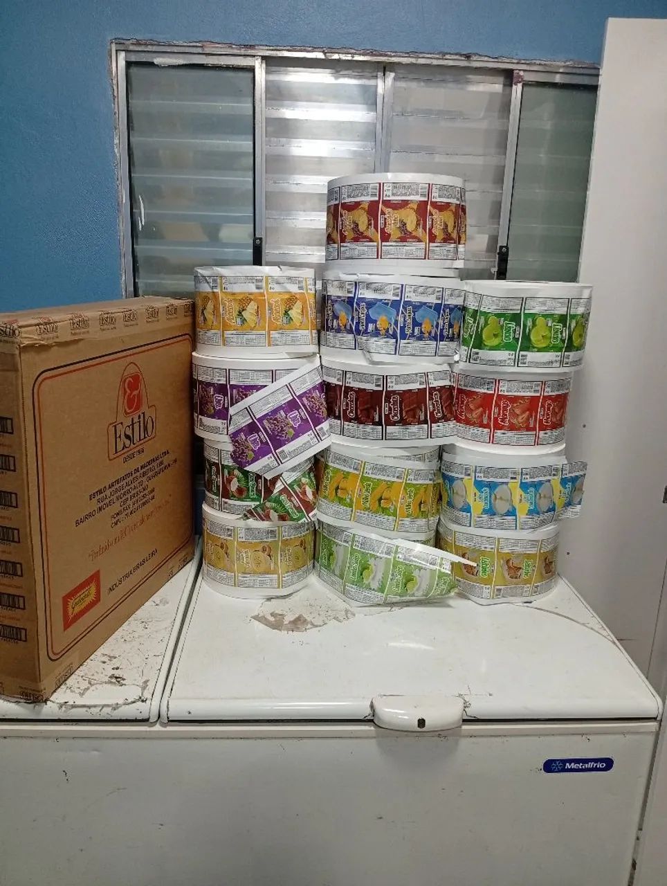 Embaladora de Picolé + 13 bobinas praticamente nem usado + 1 caixa de palito  - Foto 5