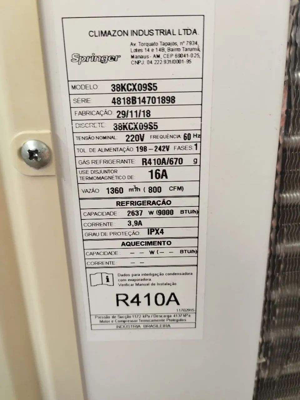 Ar condicionado split 9.000 BTU - Foto 5