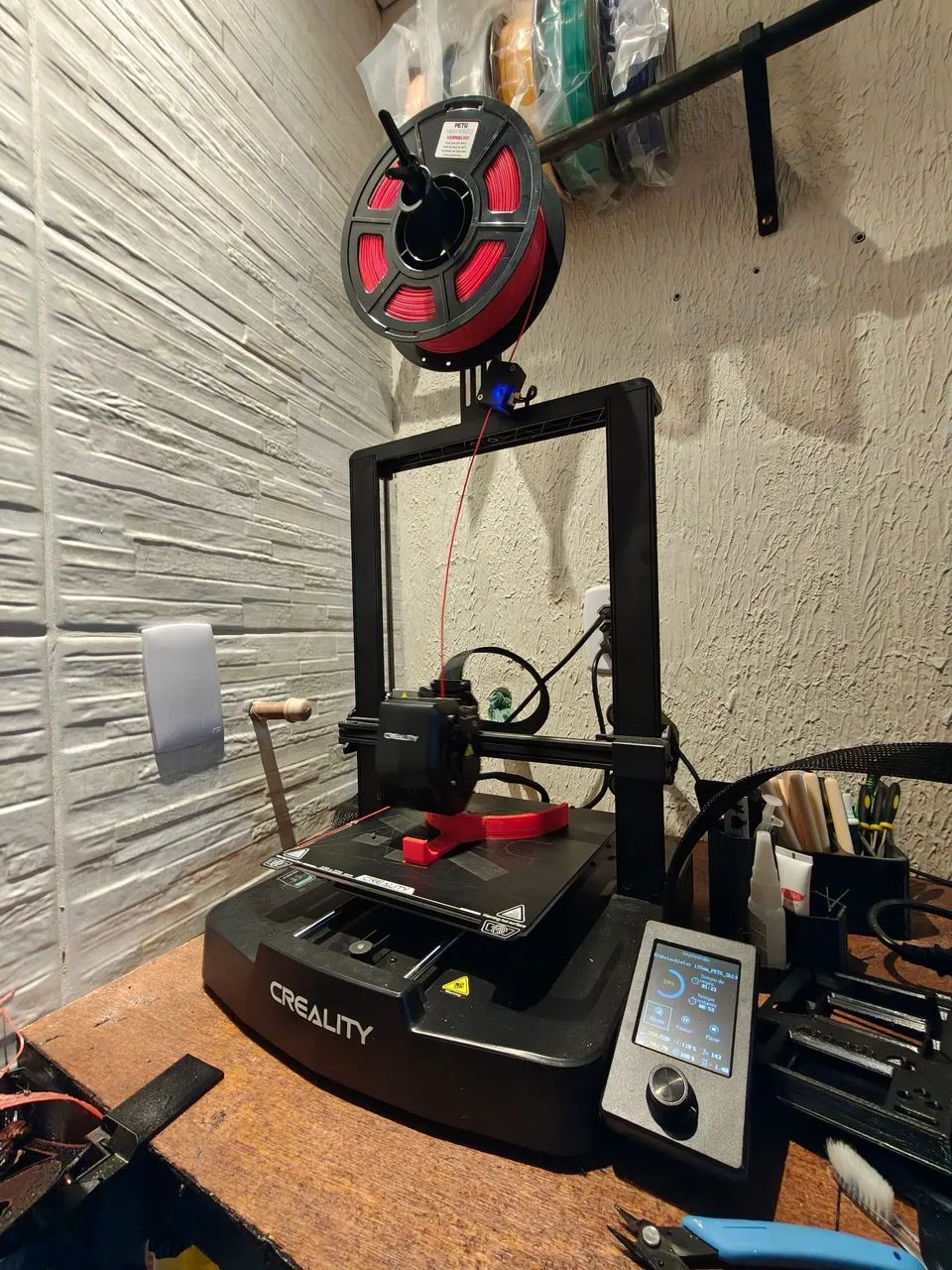 Impressora 3d Creality ender 3 v3 SE com sensor de famento