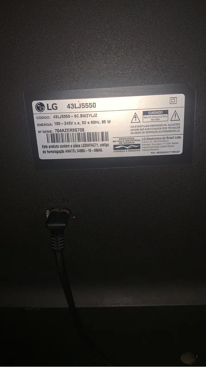 TV LG 43 polegadas  - Foto 5