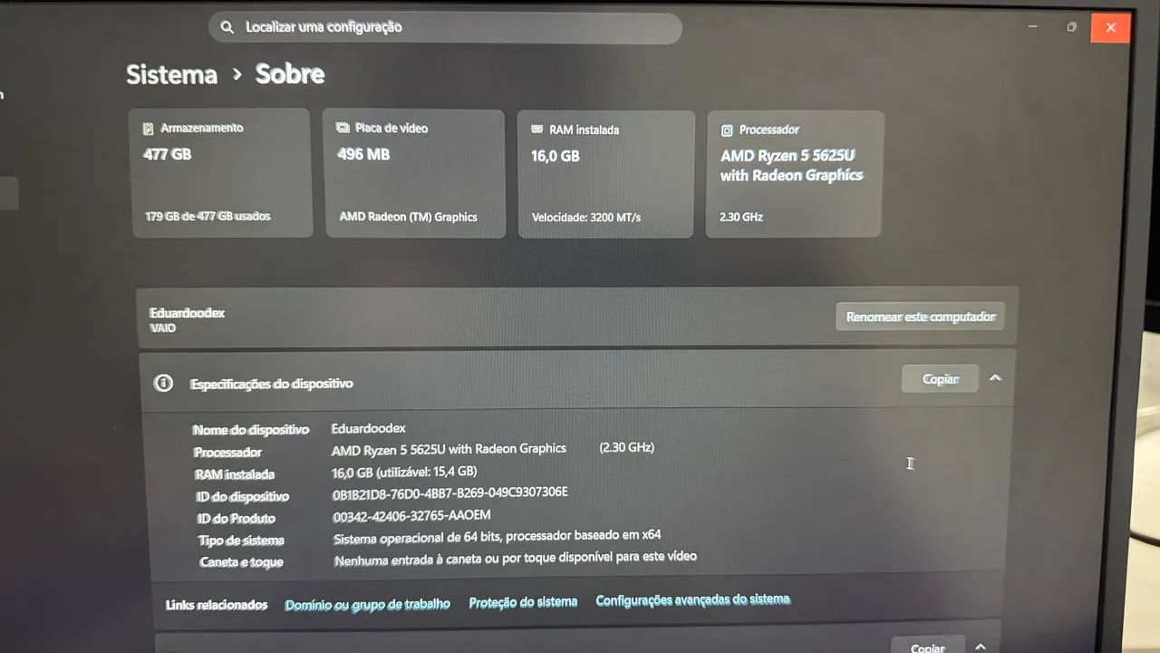 Notebook VAIO FE16 - COM GARANTIA DE FÁBRICA  - Foto 2