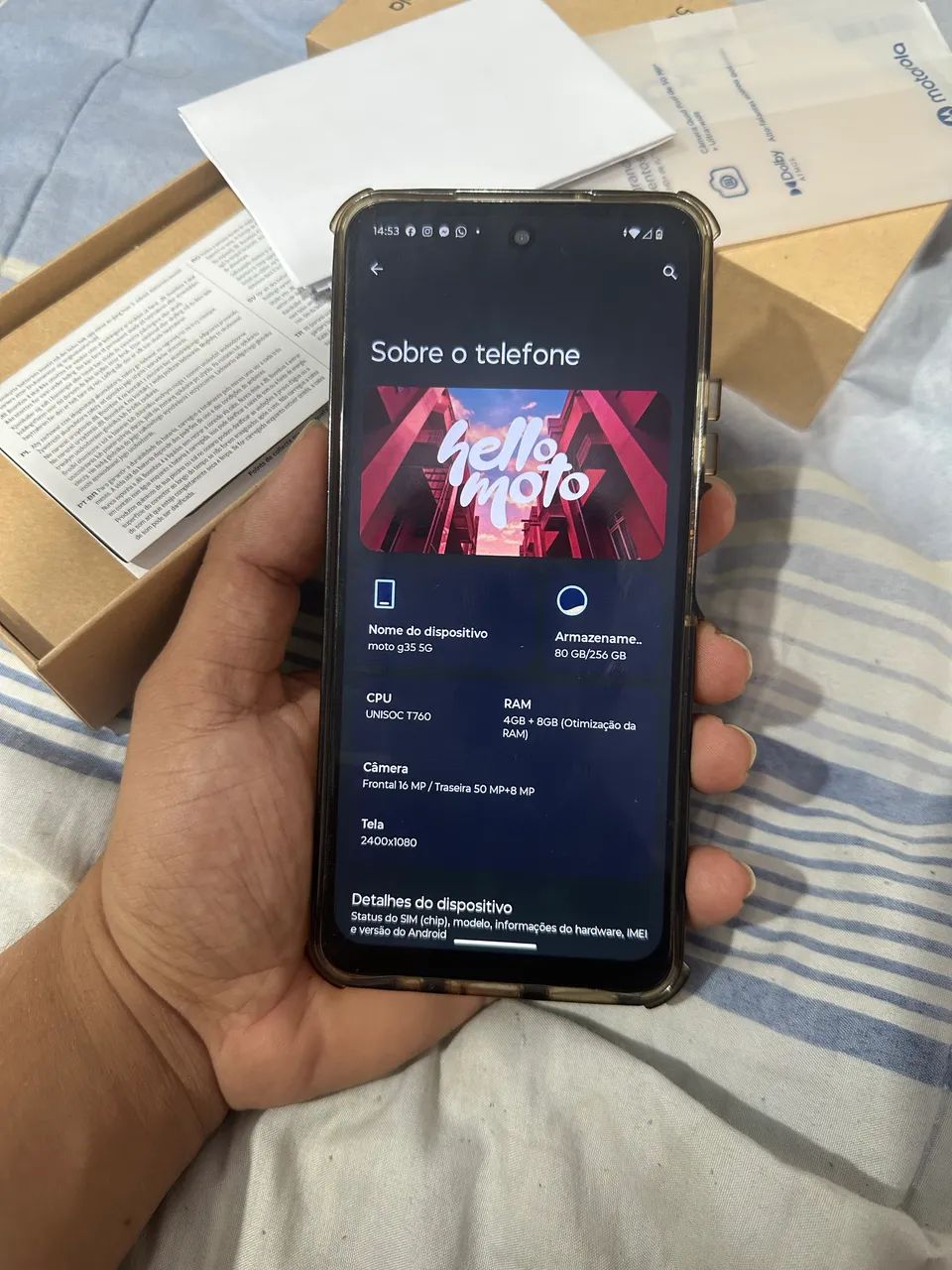 Moto g35 256gb - Foto 5