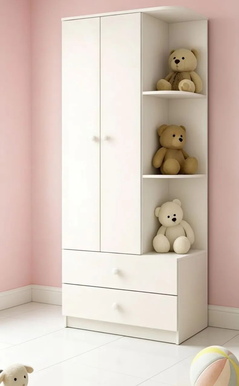 Roupeiro infantil em mdf