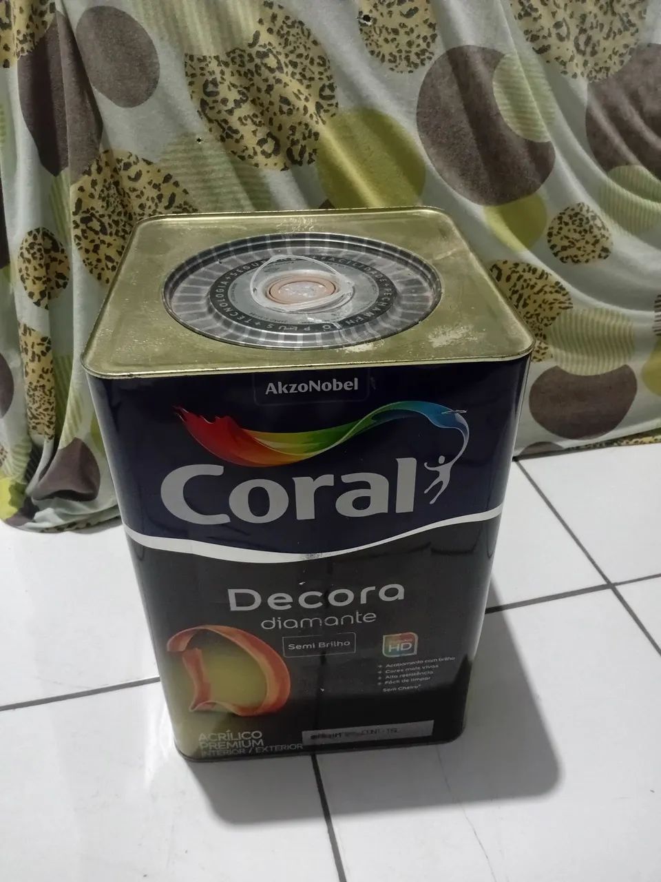 Tinta coral corala diamante sinza