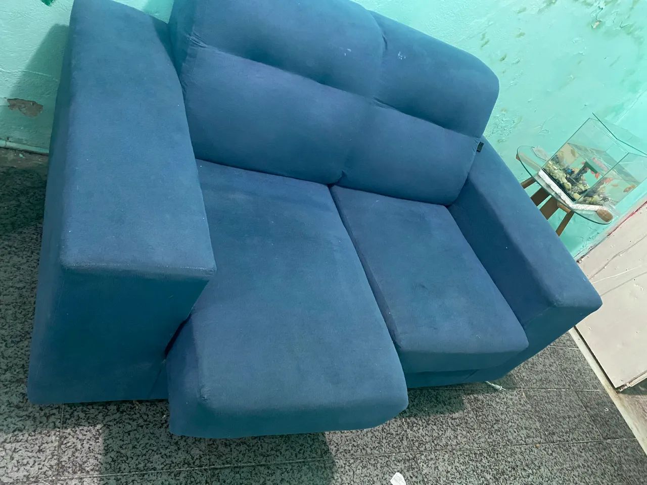 Sofá de pouco uso motivo venda pouco espaço  - Foto 2