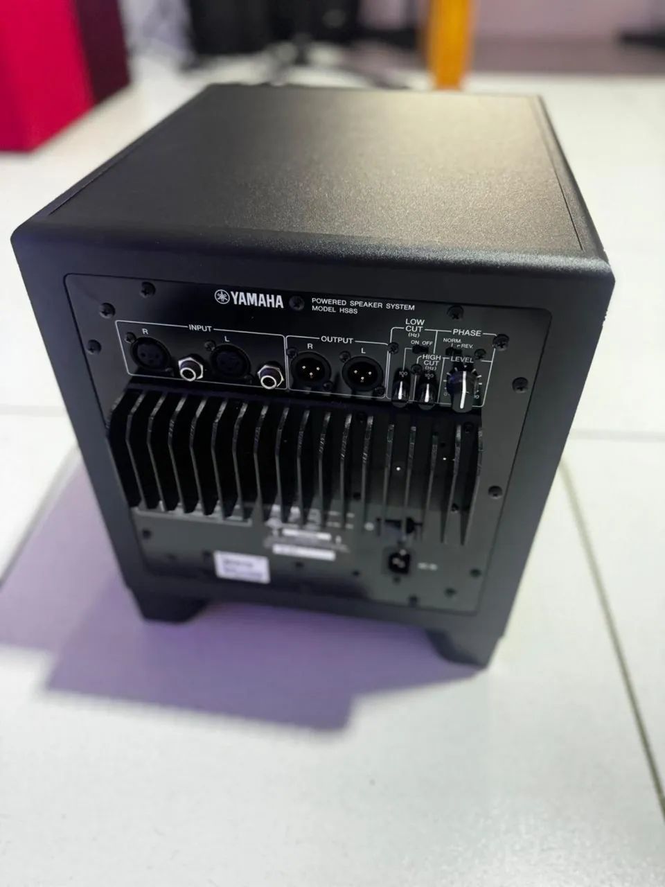 Sub Yamaha HS8 ( subwoofer ativo )  - Foto 2