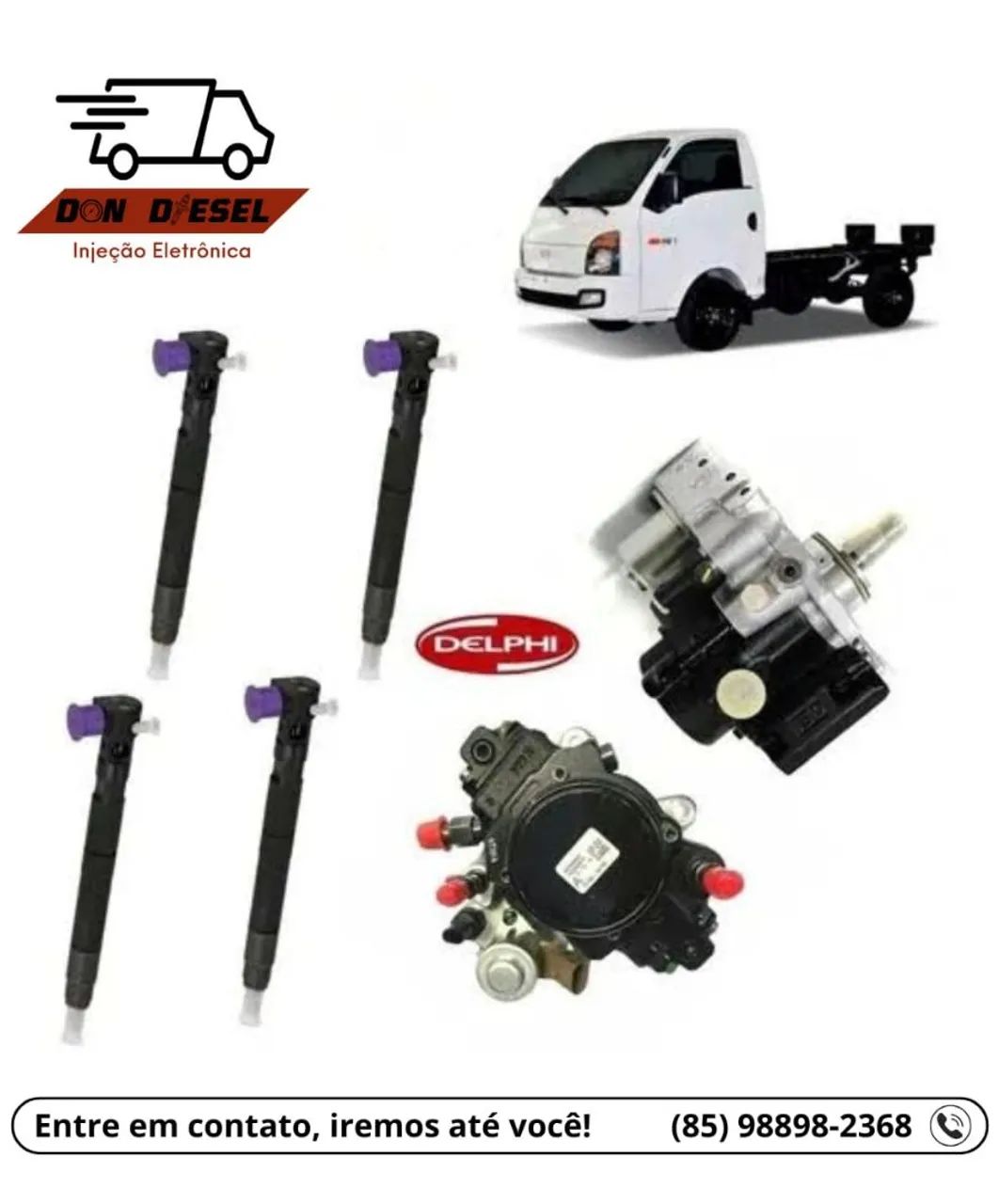 Bomba e Bico Injetor Diesel Common Rail - Teste e Reparo - Foto 3