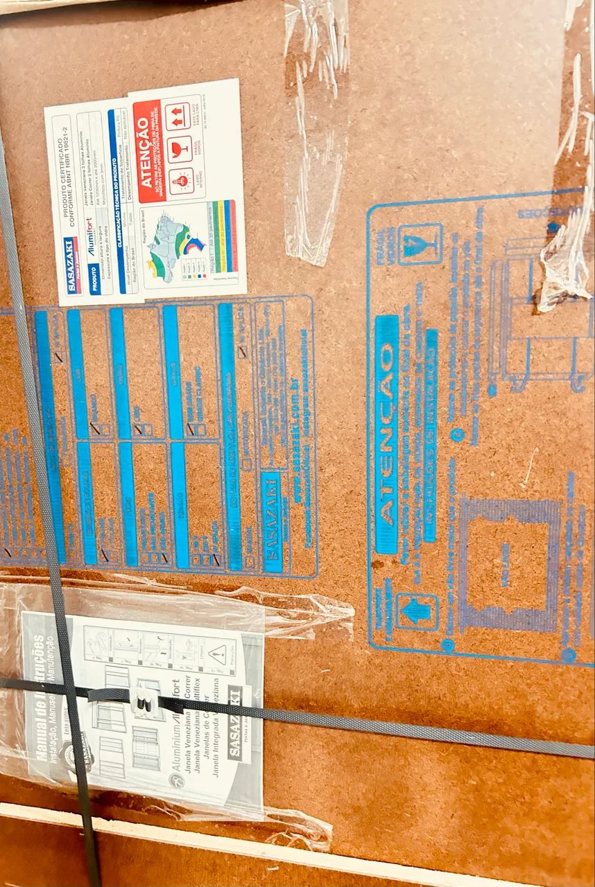 2 Janelas Sasazaki alumínio Alumifort - Foto 2