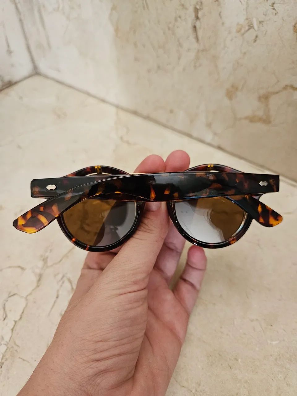 Óculos de Sol Retrô 2 em 1 - Foto 4