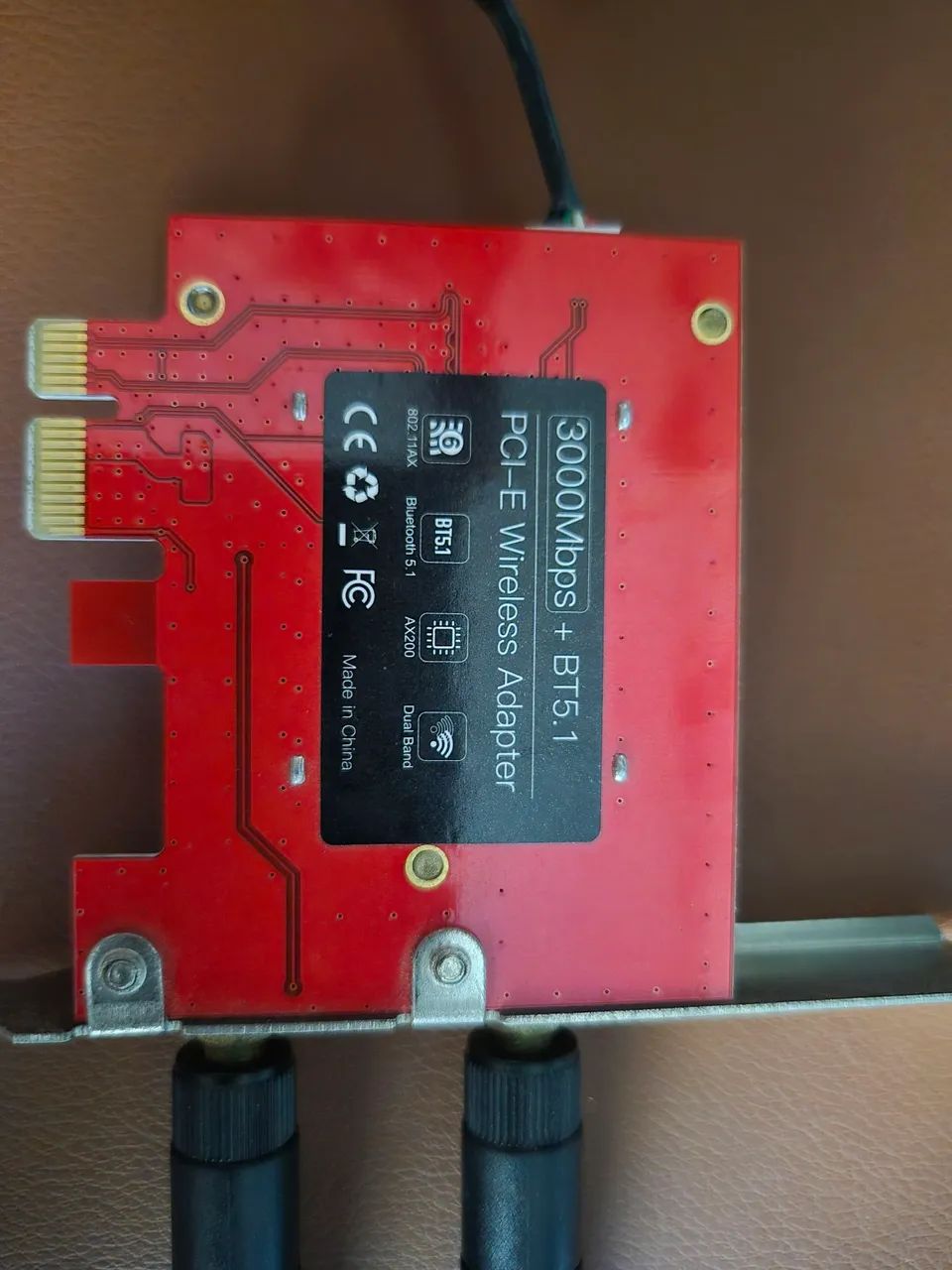 Placa Wifi AX3000 Wi-Fi6 e Bluetooth 5.1 - Foto 3
