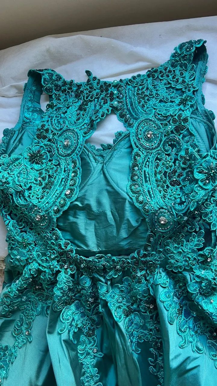 vestido gala bordado - Foto 5
