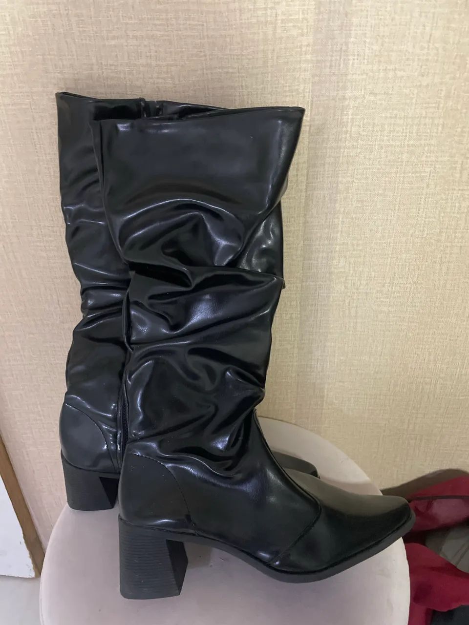 Bota cano longo 