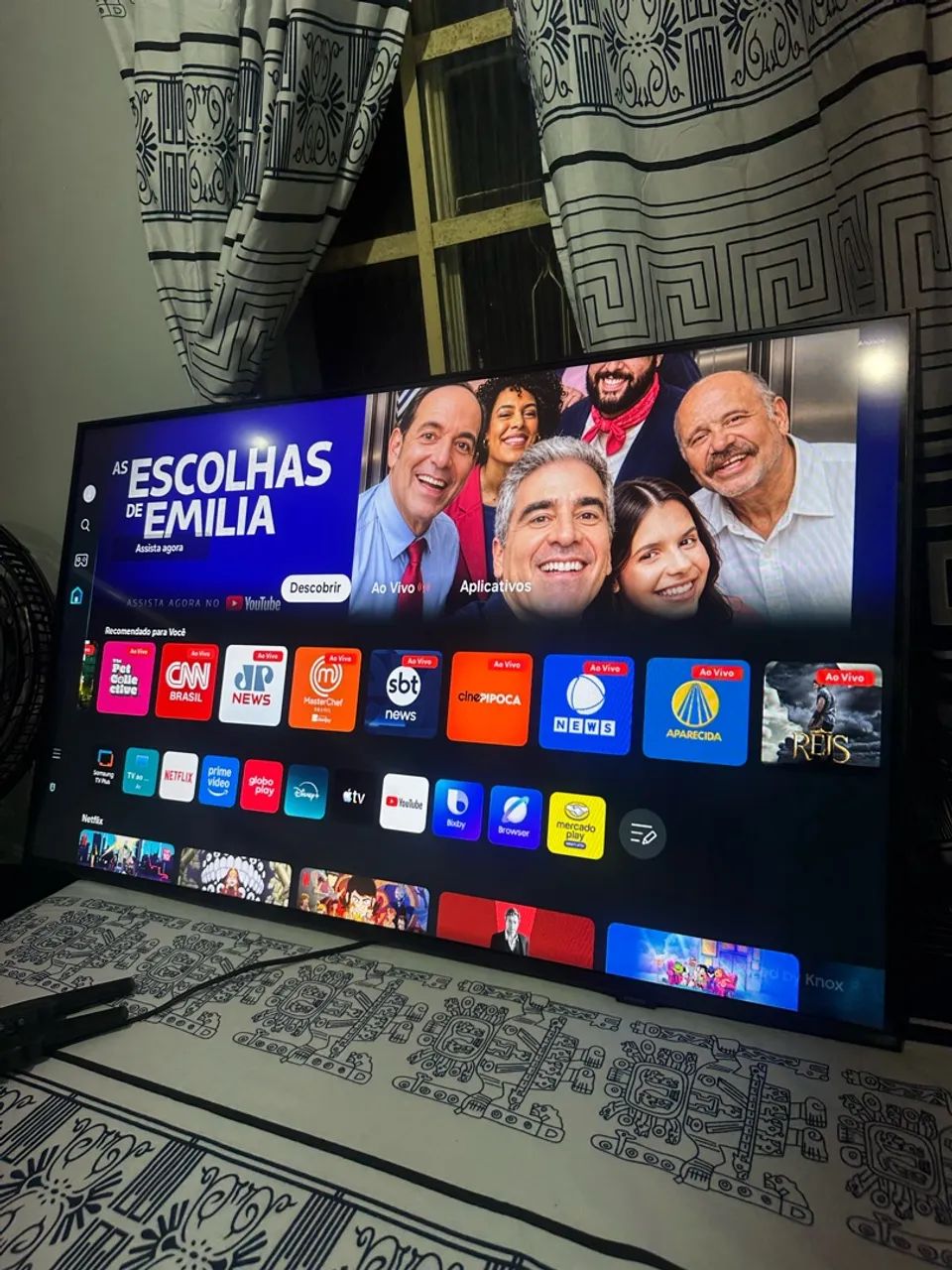 Smartv 43 Samsung Alexa e X box semi nova 