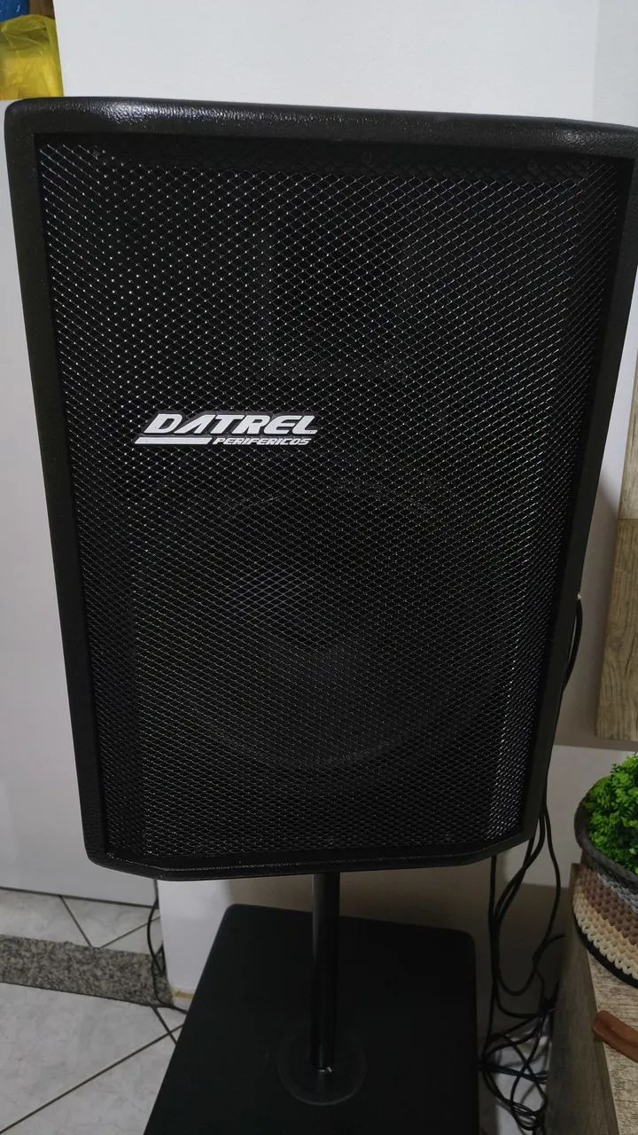 Par de Caixas DATREL 12" ativa +passiva