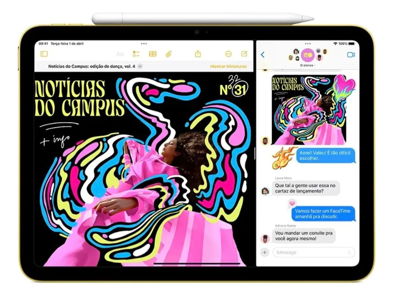 iPad Air de 11 polegadas 128 GB - Prata - Foto 2