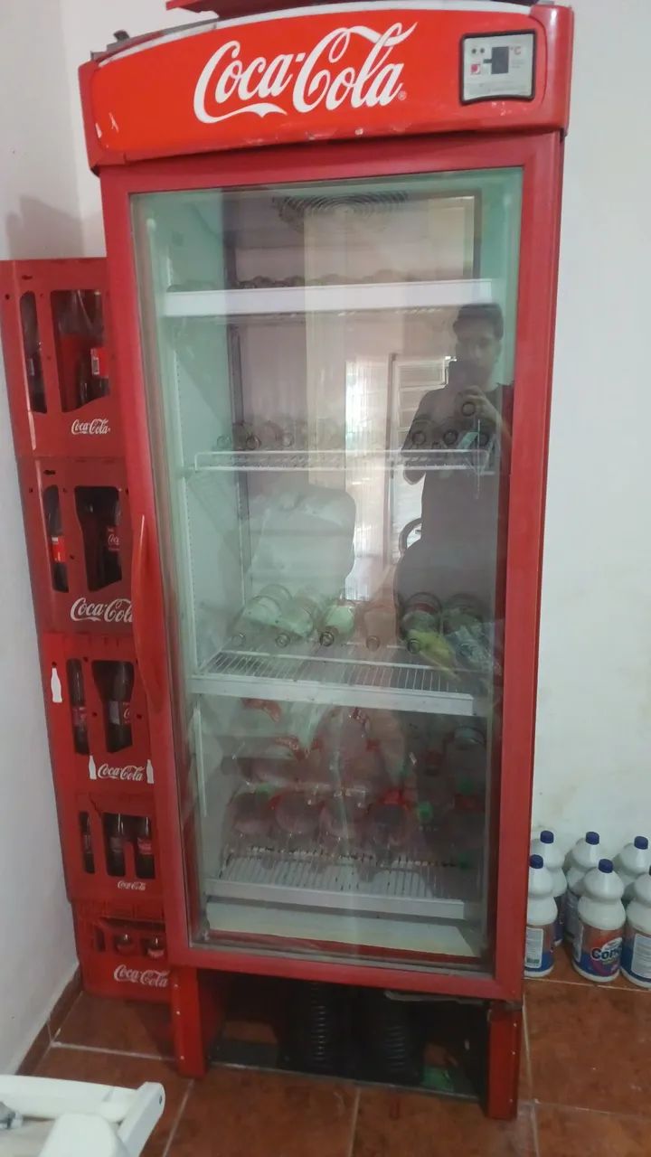 Geladeira da coca 