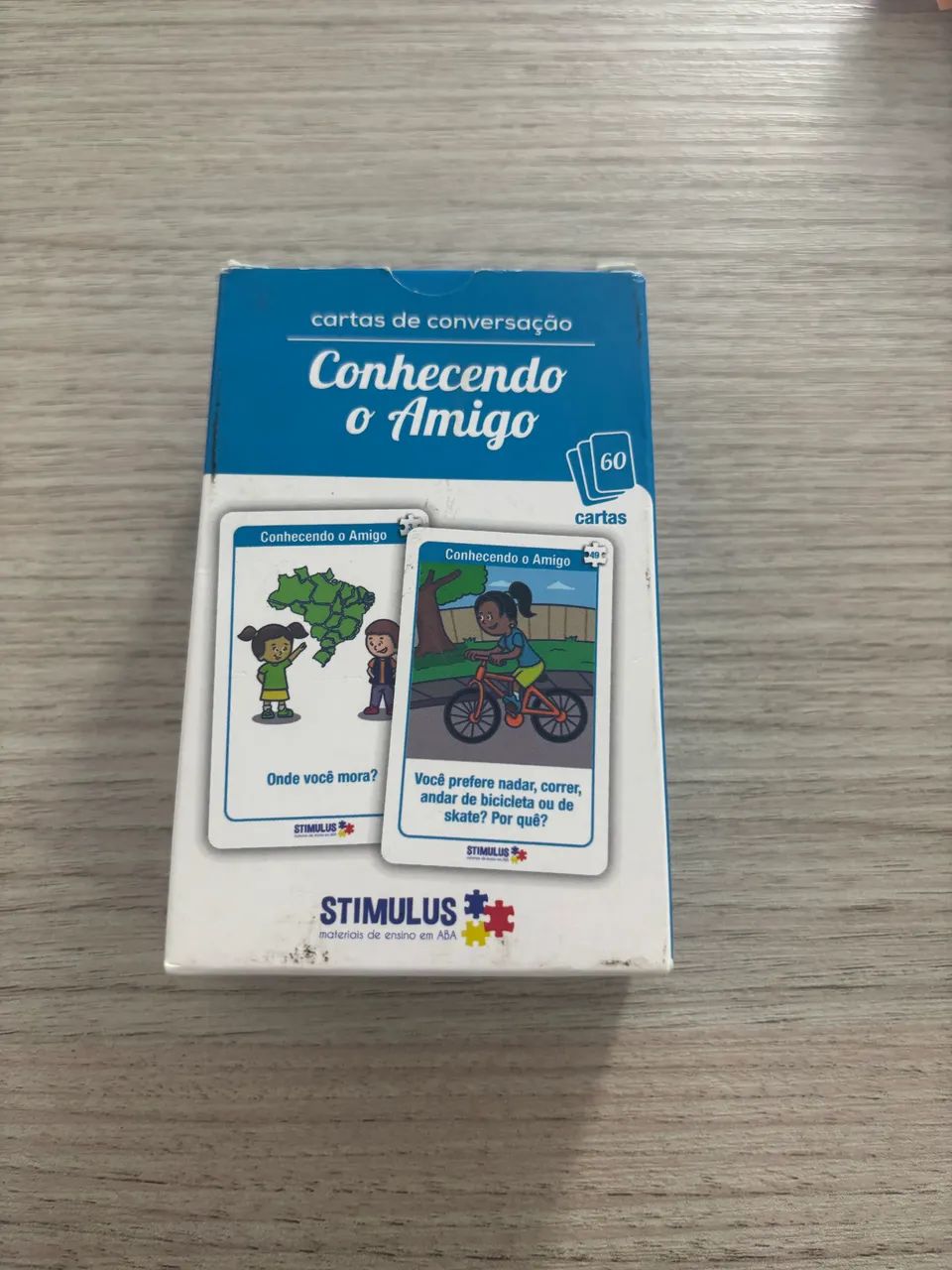Cartas conhecendo o amigo - Stimulus