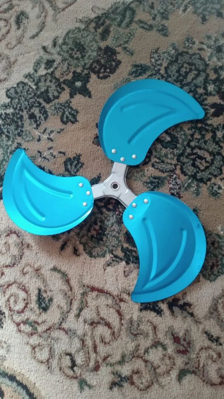 Hélice de ventilador de alumínio 