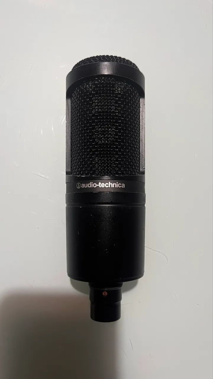 MICROFONE PROFISSIONAL CONDENSADOR AT2020 - AUDIO TECHNICA  - Foto 2