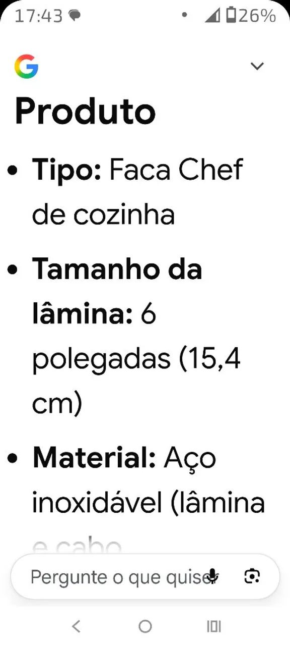 Faca do chefe Tramontina  sublime - Foto 2