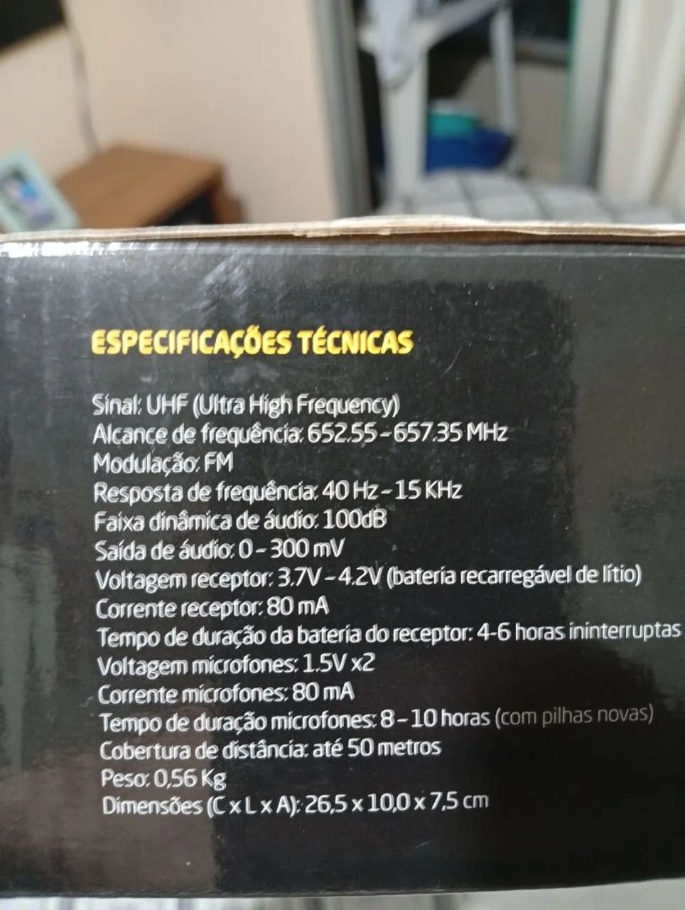 Vendo dois microfones potentes