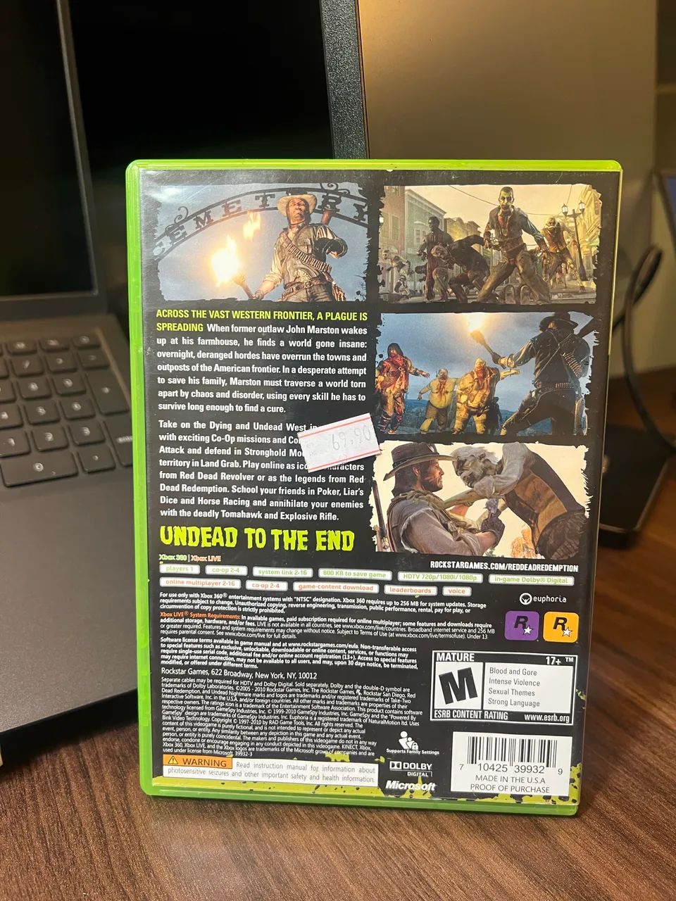 Red Dead Redemption - Undead Nightmare - Xbox 360 - Foto 3
