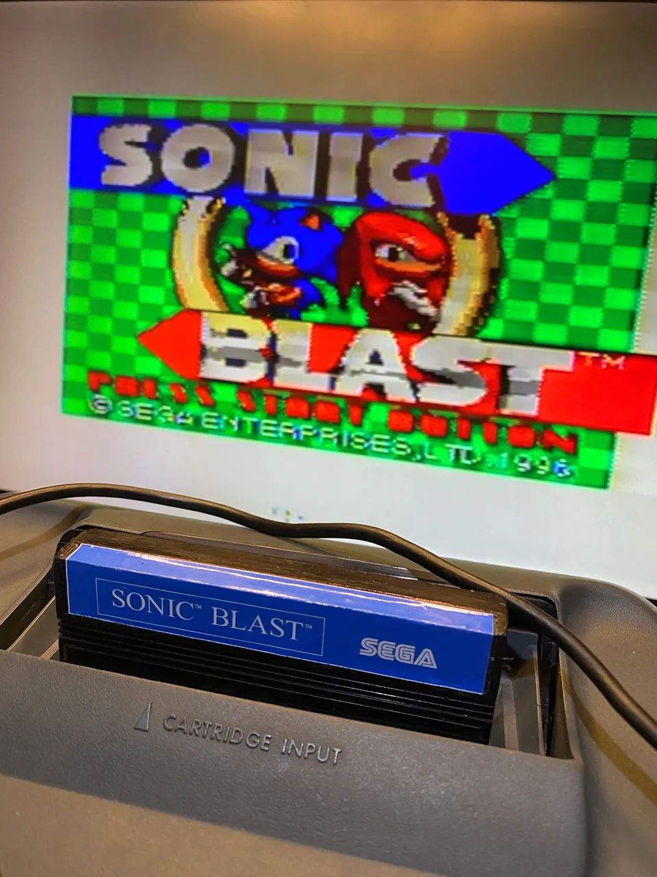 Sonic Blast - Master System (Original) - Foto 2