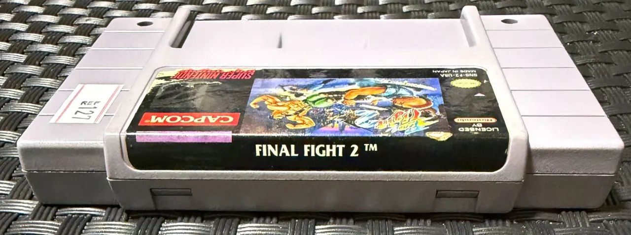 Final Fight 2 SNES - Placa Original / Caixa Repro - Foto 5