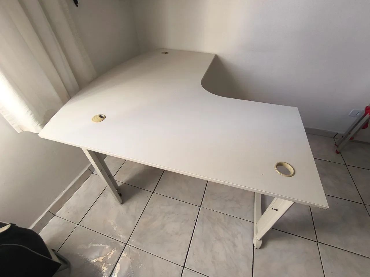 MESA DE ESCRITÓRIO EM "L" EXCELENTE ESTADO!!!