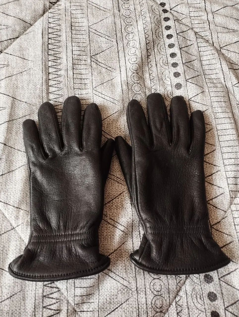 Luvas em couro legítimo  - Foto 2