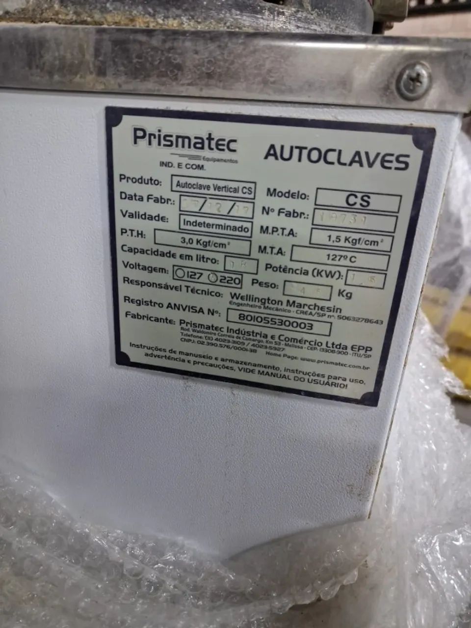 AUTOCLAVE VERTICAL 18 LITROS  - Foto 2