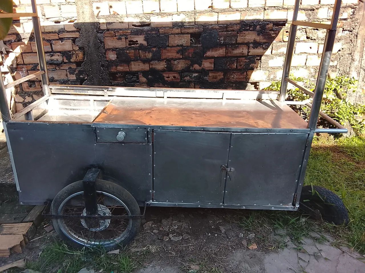 Carro de lanche meu contato *59 - Foto 4