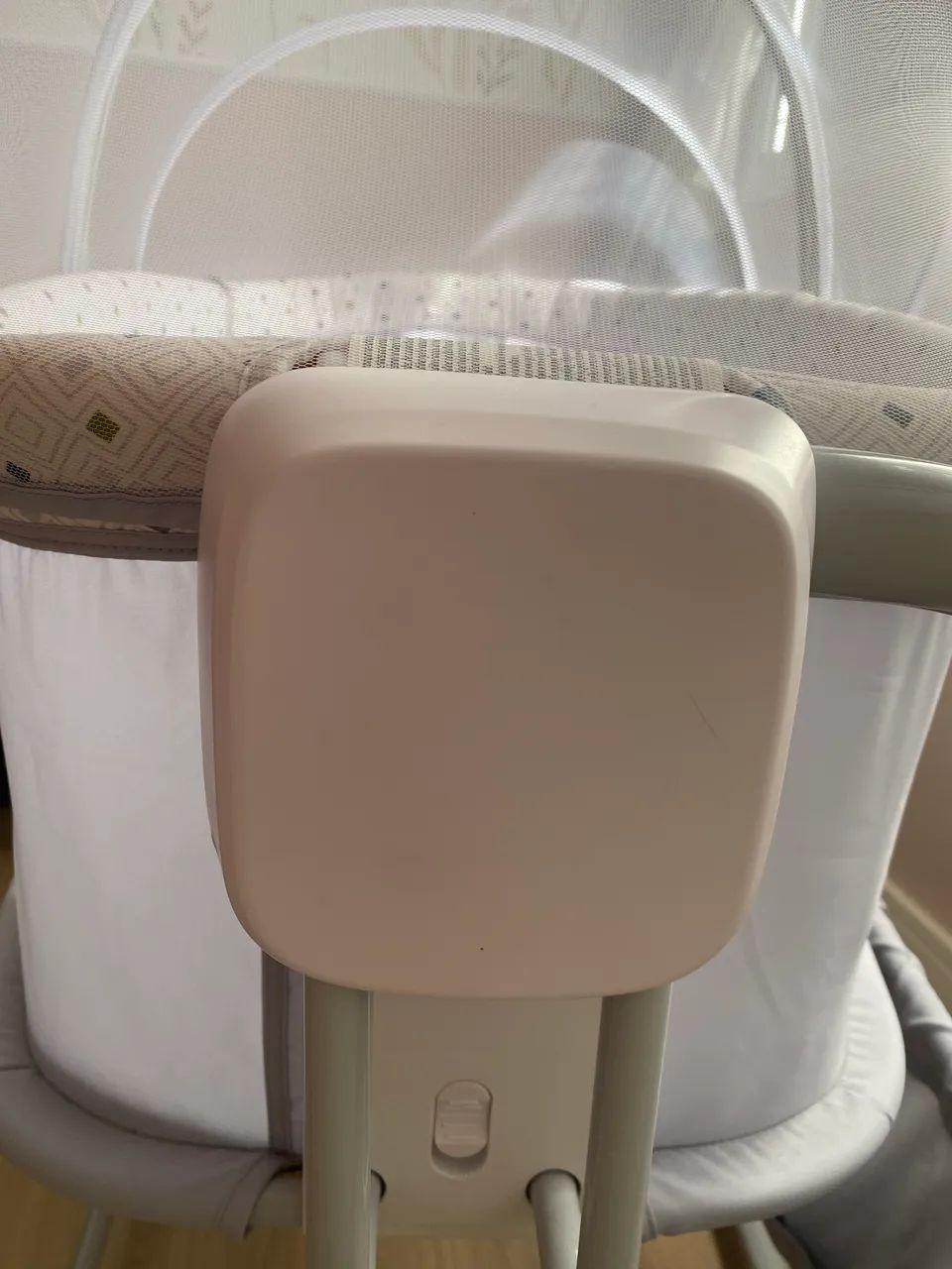 Berço Bluetooth Balanço Automático Duas Alturas Estampado - Foto 4