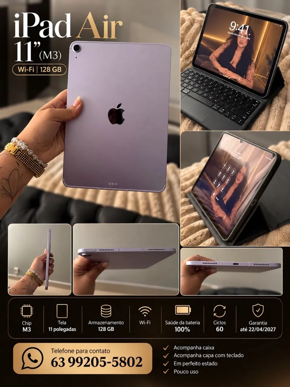 VENDO IPAD AIR M3 11? ? 128GB ?