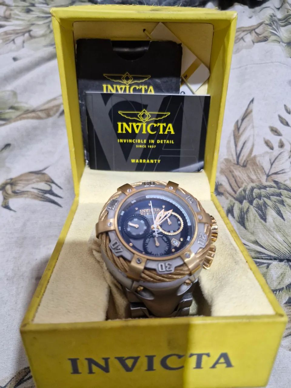 Relógio invicta thunderbolt original 