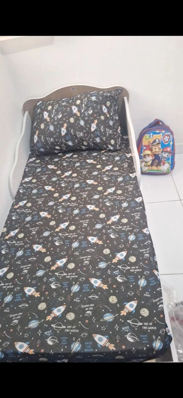 Cama infantil já com colchão nunca usado 